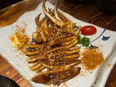 现烤整只大鱿鱼-小川洋风料理(街道口店)