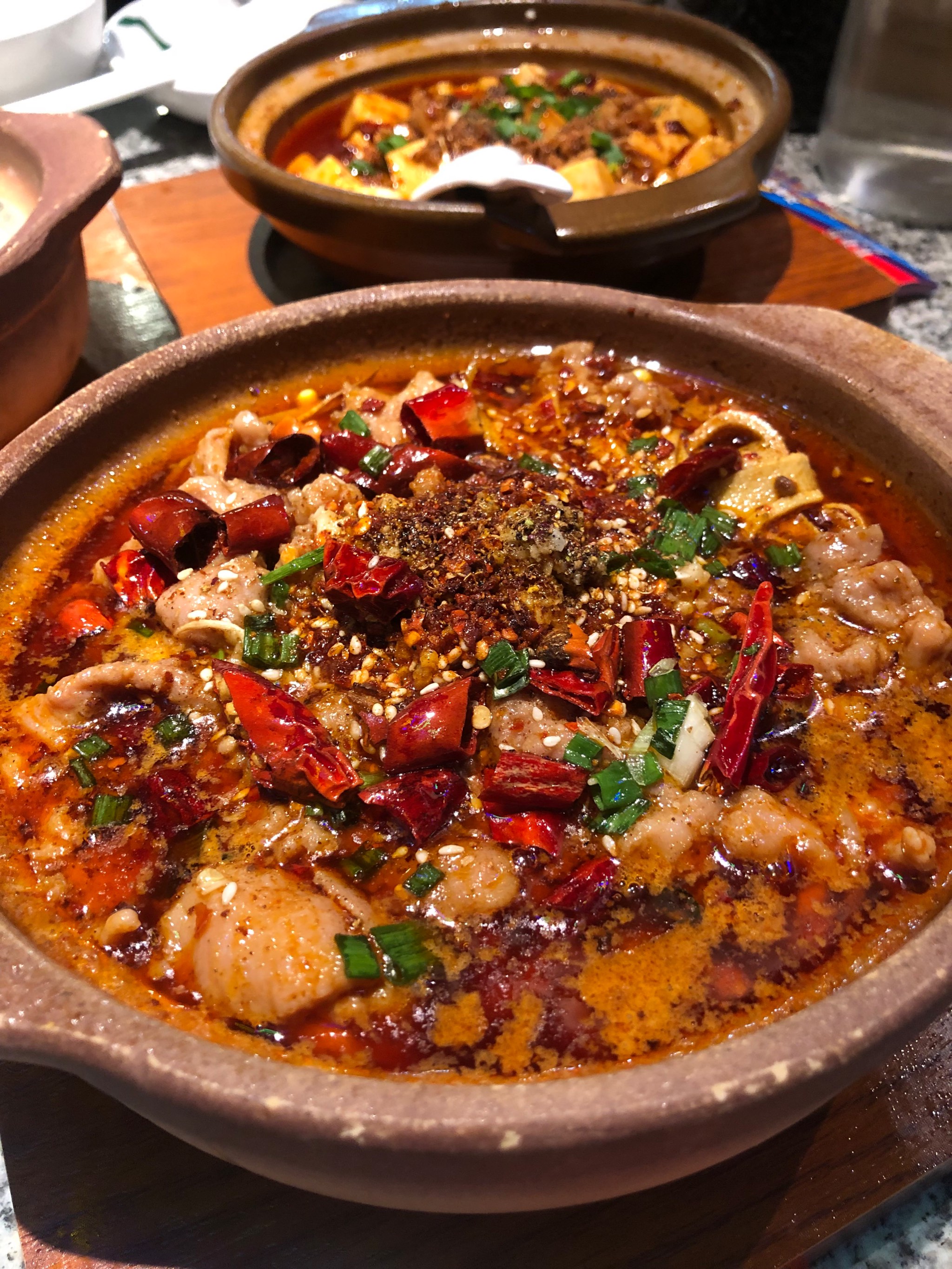 n肉质嫩滑,滋味可口的水煮肉片,每一口都充满着满足感,让人沉