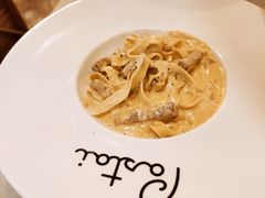 培根蛋汁白酱宽意面-BONAZZA 意大利餐厅