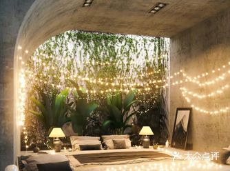 室内景观 随时随地和自然共处的别墅设计