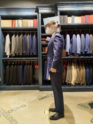 -怒马会 全麻衬西装高级定制