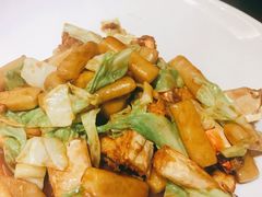 梭子蟹炒年糕-高佳庄·舟山海鲜(海景旗舰店)