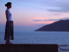 -日落吧·海景咖啡厅·餐酒吧·鸡尾酒·下午茶·乐队表演·浪漫夕阳·三亚文华东方酒店