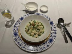 荠菜蘑菇烩豆腐-Yan Ting 宴庭中餐厅(上海静安瑞吉酒店)