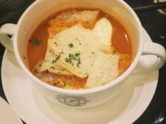 甜菜头西红柿酸奶汤-1981牛排西餐厅(海信店)