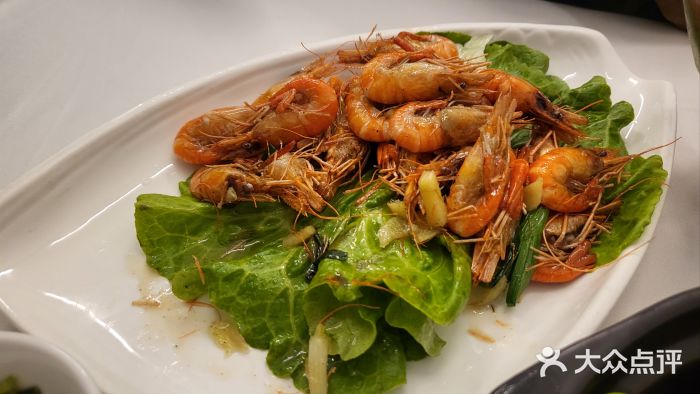春餐厅油爆虾图片