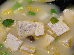 鸡汤小白菜煮榆林豆腐-西贝(上海我格广场店)