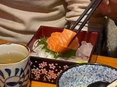 三文鱼刺身-有喜屋·烧鸟·居酒屋(三钢里店)