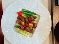 芦笋雪花牛-柳莺湖上·湖景餐厅·江南菜(西湖店)