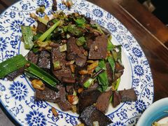干煸羊血-青年路烩面馆(绿地世纪城店)