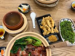 竹荪老鸭炖盅-煲仔皇腊味煲仔饭(经四万达店)