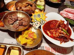黑牛极品原味短肋-草家酱蟹炭火烤肉店(珲春南路一店)