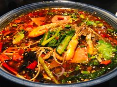 海鲜毛血旺-绿茶餐厅(城西银泰城店)