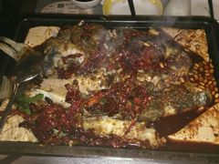 -探鱼·鲜青椒爽麻烤鱼(广州花都来又来店)