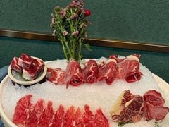 招牌原切牛肉拼盤-喜聚薈·花膠雞海鮮火鍋(越秀店)