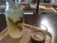 柠檬薄荷美式-情书咖啡(凯城花园店)