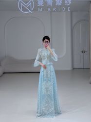 点击看大图 -曼青婚纱礼服馆