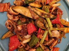 酱爆鱿鱼筒-凤凰轩·尾牙宴·生日宴(十里银滩店)