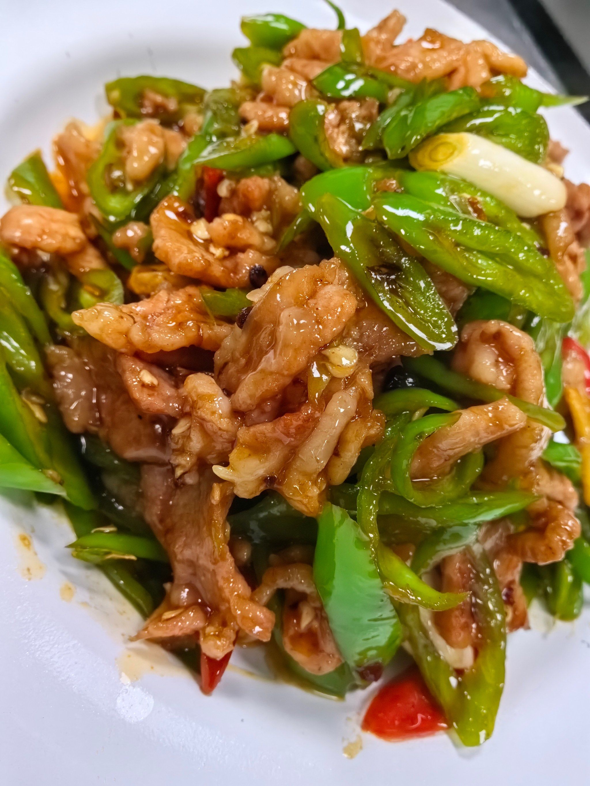 青椒炒肉
