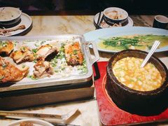 石锅鸡汤豆腐-绿茶餐厅(乐峰广场店)