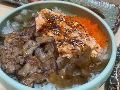 灸烤鹅肝三文鱼饭-东京屋(武定路店)