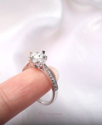 -JKHappiness培育钻石钻戒婚戒定制(天河国贸店)
