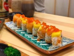香芒三文鱼卷-隐月· 㐂和食屋(芝罘万达公馆店)