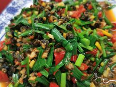 韭菜炒螺肉-菜当家