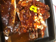 -草家酱蟹炭火烤肉店(珲春南路一店)