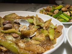 茄子炖蚬子-日丰园海肠水饺·老字号大连海鲜(和平广场店)