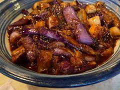 鲜贝烧茄子-那家小馆•北京菜•烤鸭(香山店)
