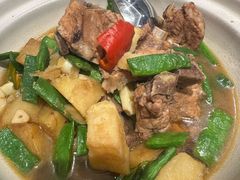 土豆芸豆炖排骨-鲁菜根·泰安菜(万达店)