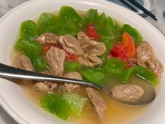 竹荪蛋烩青笋-懒人盐府人家(航天桥店)