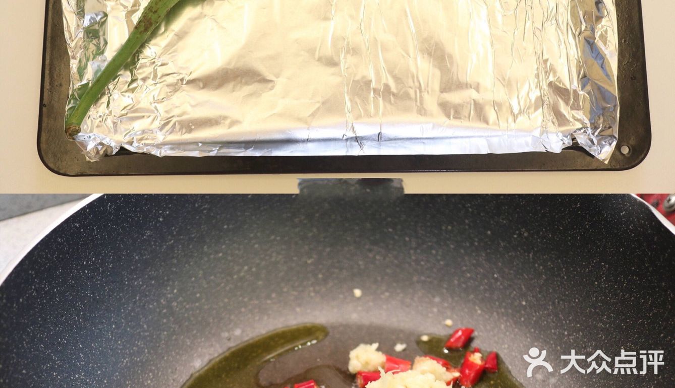 和烧烤店一个味道的蒜蓉烤茄子