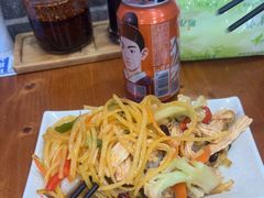 -手擀菠菜面(西康路店)