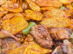 -尕有炕锅烤羊肉