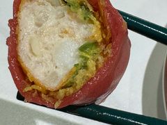 升级版墨鱼鲜虾红米肠-喜势点·糖沙翁手工茶点·本地人茶居(永庆坊店)