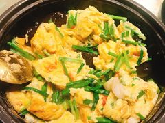 韭菜石烹蛋-佬麻雀·新湘菜(珠海金发购物中心店)