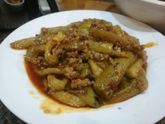 肉沫茄子-和平饭店