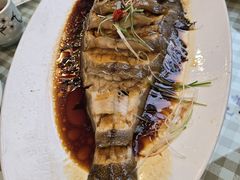 清蒸蝶鱼-京皇十二道天津菜(蒲黄榆店)