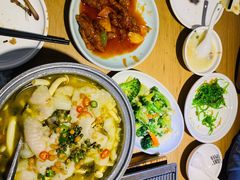 豆香酸菜鱼-吕氏疙瘩汤·海鲜新鲁菜(凯德mall新都心店)