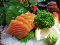 三文鱼刺身-鳗鱼家·深夜食堂(军博店)