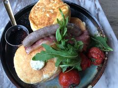 培根香肠热香饼-The Rug Cafe(王府中环店)