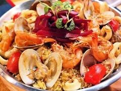 西班牙海鲜烩饭-遇见西木美式餐厅(体育路店)