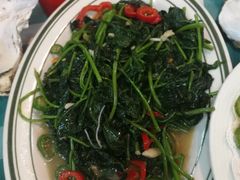 腐乳炒蕃薯叶-豪园台山碳烧生蚝(蓬江江华店)