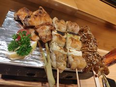 京葱烤鸡肉串-大岛日本料理铁板烧(南通大饭店)
