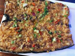 烤茄子-三个蒙古大叔羊肉串(大宁店)