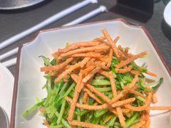徐州馓子炒豆苗-锦荟JINHUI·浙江小馆(上海荟聚店)