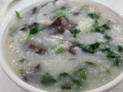 生菜肉片鱼片粥-番禺宾馆丽苑厅