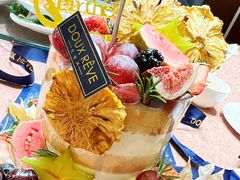 6英寸鲜果香缇裸蛋糕1个-杜哈夫DOUX RÊVE·生日蛋糕(日月光店)